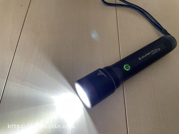 P7Rcoreの点灯状態